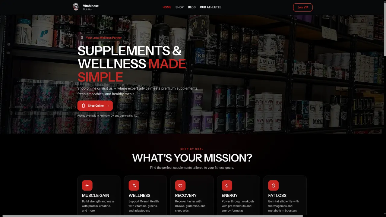 VitaMoose Nutrition